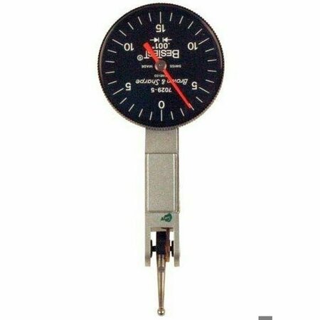 BNS Bestest Dial Test Indicator, Black Dial Face, Lever Type 599-7029-5